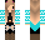 chibi winter girl