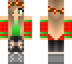 country christmas girl