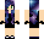 galay girl with black dress