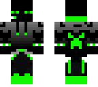 green cool enderman