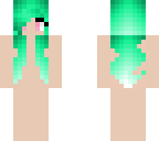 minty hair template