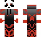 panda red style