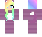 purple cat girl