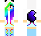 rainbow cat girl 4