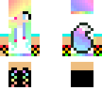 rainbow girl