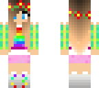 rainbow top girl