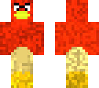 angry bird with headset