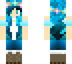 blue girl