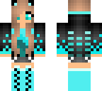 blue girl