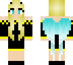 blue winged girl
