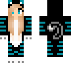 cat girl 2-blue