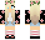 chick with socks