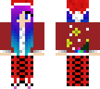christmas skin with hat