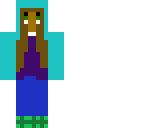 creepy hoodie lady