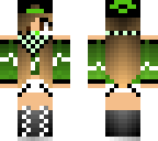 cute green gamer