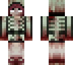 dead skeleton girl