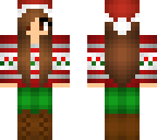 edited christmas girl