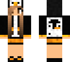 edited penguin girl