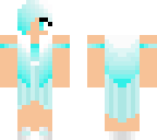 ice blue girl