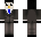 penguin in suite