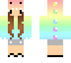 rainbow dino sweater