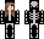 skeleton girl