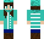 teal girl