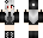 winter goth girl