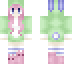 -softy panda- green bunny