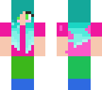 a  girl's skin