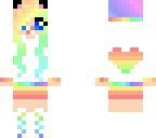 baby rainbow girl