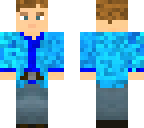 basic blue skin