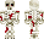 bloody skeleton