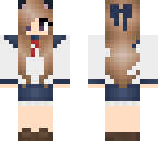 cat school girl 