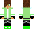 cool green boy skin