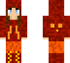 fire slime girl