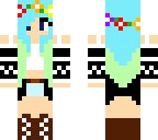 flower crown beauty