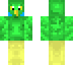 green parrot