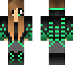 green dj girl