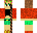 plait girl - brown haired