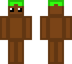 plastic grass man