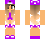 purple hat girl