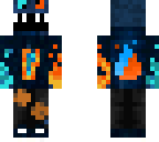 red and blue