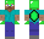 re emerald steve with hat and gloves