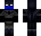 black and blue batman