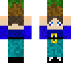 boy holding block