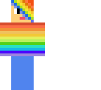cool rainbow gal