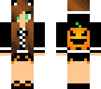 cute pumpkin girl