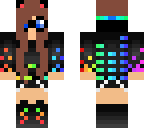 edited rainbow girl