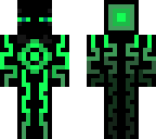 green robot